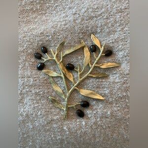 Michael Aram Olive Branch Trivet